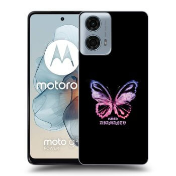 Ovitek za Motorola Moto G24 - Diamanty Purple