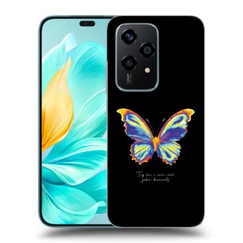 Ovitek za Honor 200 Lite - Diamanty Black