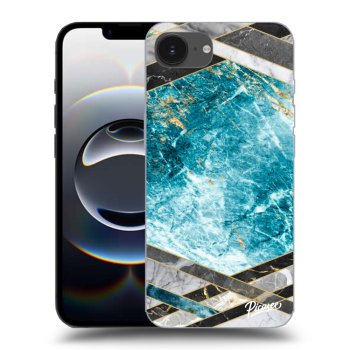 Ovitek za Apple iPhone 16e - Blue geometry