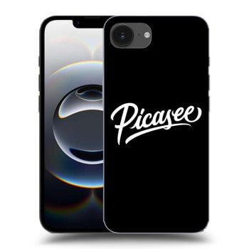 Ovitek za Apple iPhone 16e - Picasee - old logo - white