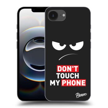 Ovitek za Apple iPhone 16e - Angry Eyes - Transparent