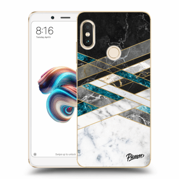 Ovitek za Xiaomi Redmi Note 5 Global - Black & White geometry