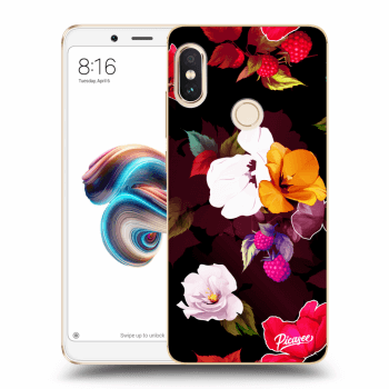 Ovitek za Xiaomi Redmi Note 5 Global - Flowers and Berries