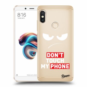 Ovitek za Xiaomi Redmi Note 5 Global - Angry Eyes - Transparent