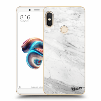 Ovitek za Xiaomi Redmi Note 5 Global - White marble