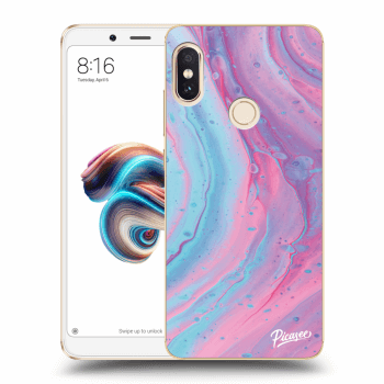 Ovitek za Xiaomi Redmi Note 5 Global - Pink liquid