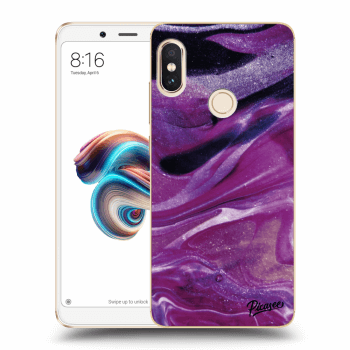 Ovitek za Xiaomi Redmi Note 5 Global - Purple glitter