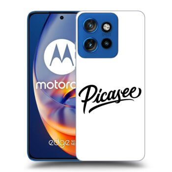 Ovitek za Motorola Edge 50 Neo - Picasee - old logo - black