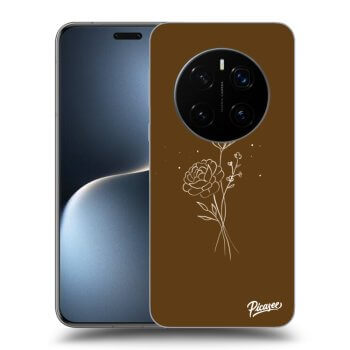 Ovitek za Honor Magic7 Pro 5G - Brown flowers