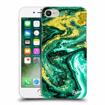 Picasee ULTIMATE CASE za Apple iPhone 7 - Green Gold