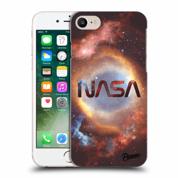Picasee silikonski črni ovitek za Apple iPhone 7 - Nebula