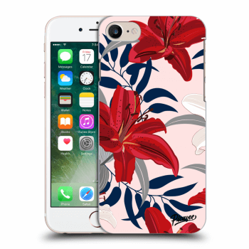 Picasee ULTIMATE CASE za Apple iPhone 7 - Red Lily