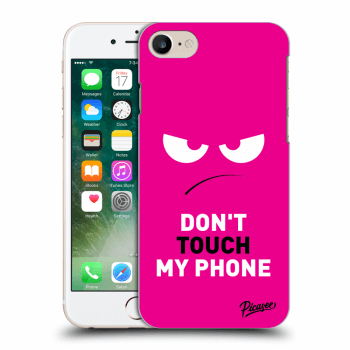 Ovitek za Apple iPhone 7 - Angry Eyes - Pink