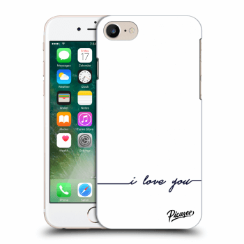 Picasee ULTIMATE CASE za Apple iPhone 7 - I love you