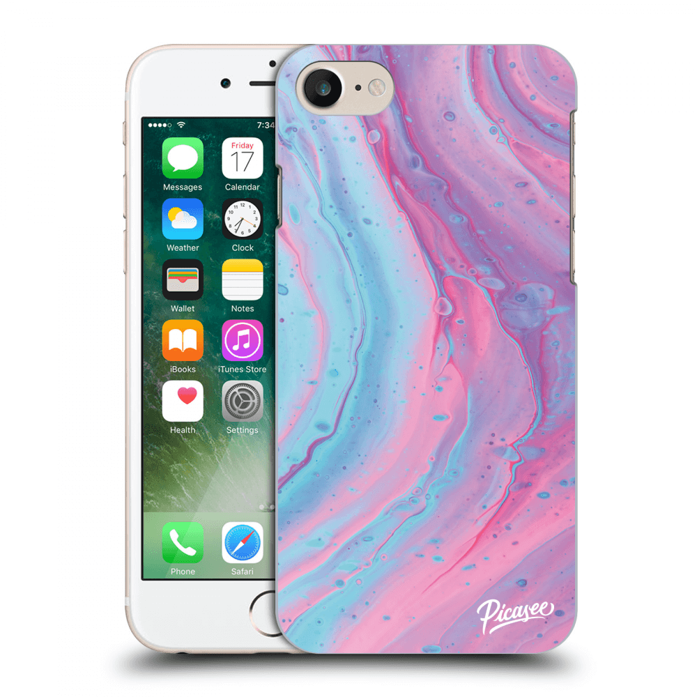 Picasee ULTIMATE CASE za Apple iPhone 7 - Pink liquid