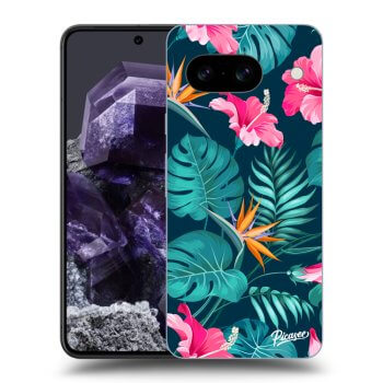 Ovitek za Google Pixel 8a - Pink Monstera
