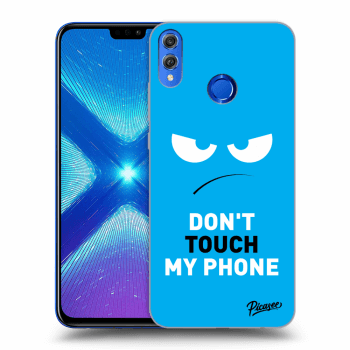 Ovitek za Honor 8X - Angry Eyes - Blue