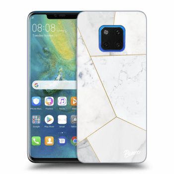 Ovitek za Huawei Mate 20 Pro - White tile