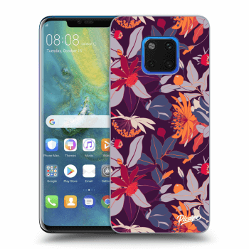 Ovitek za Huawei Mate 20 Pro - Purple Leaf