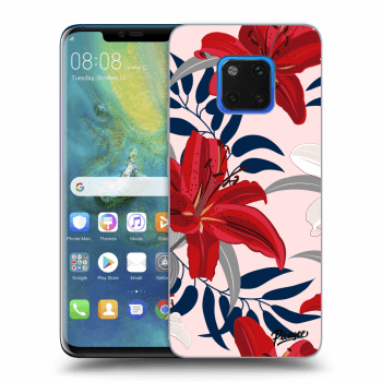 Ovitek za Huawei Mate 20 Pro - Red Lily