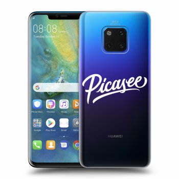 Picasee silikonski prozorni ovitek za Huawei Mate 20 Pro - Picasee - White