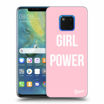 Picasee silikonski črni ovitek za Huawei Mate 20 Pro - Girl power
