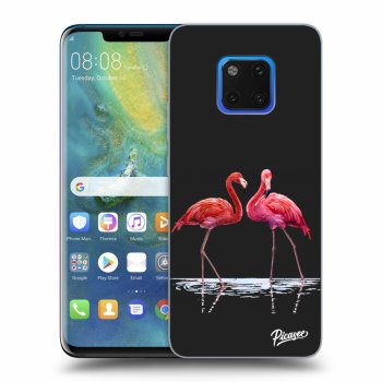 Ovitek za Huawei Mate 20 Pro - Flamingos couple