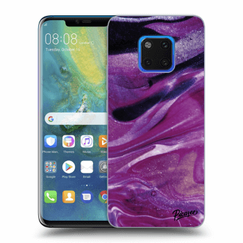 Ovitek za Huawei Mate 20 Pro - Purple glitter