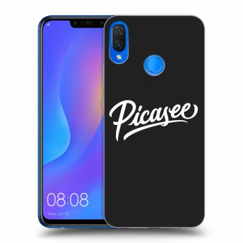 Picasee silikonski črni ovitek za Huawei Nova 3i - Picasee - White
