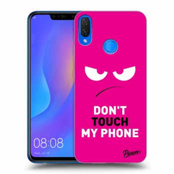 Ovitek za Huawei Nova 3i - Angry Eyes - Pink