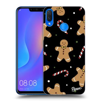 Picasee silikonski črni ovitek za Huawei Nova 3i - Gingerbread