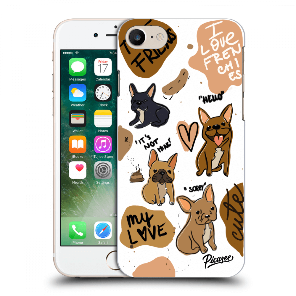 Picasee ULTIMATE CASE za Apple iPhone 8 - Frenchies