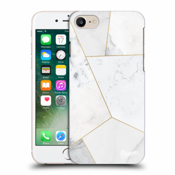 Ovitek za Apple iPhone 8 - White tile