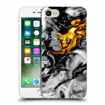 Picasee ULTIMATE CASE za Apple iPhone 8 - Black Gold 2