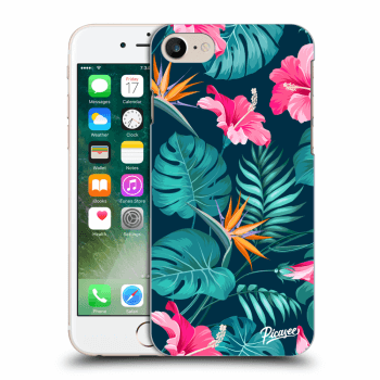 Picasee ULTIMATE CASE za Apple iPhone 8 - Pink Monstera