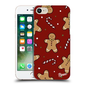 Picasee silikonski prozorni ovitek za Apple iPhone 8 - Gingerbread 2