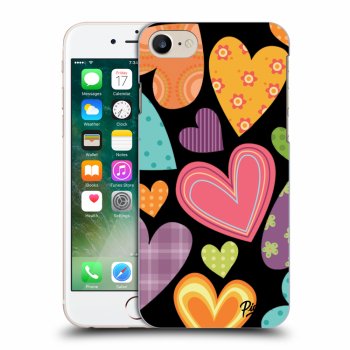 Ovitek za Apple iPhone 8 - Colored heart