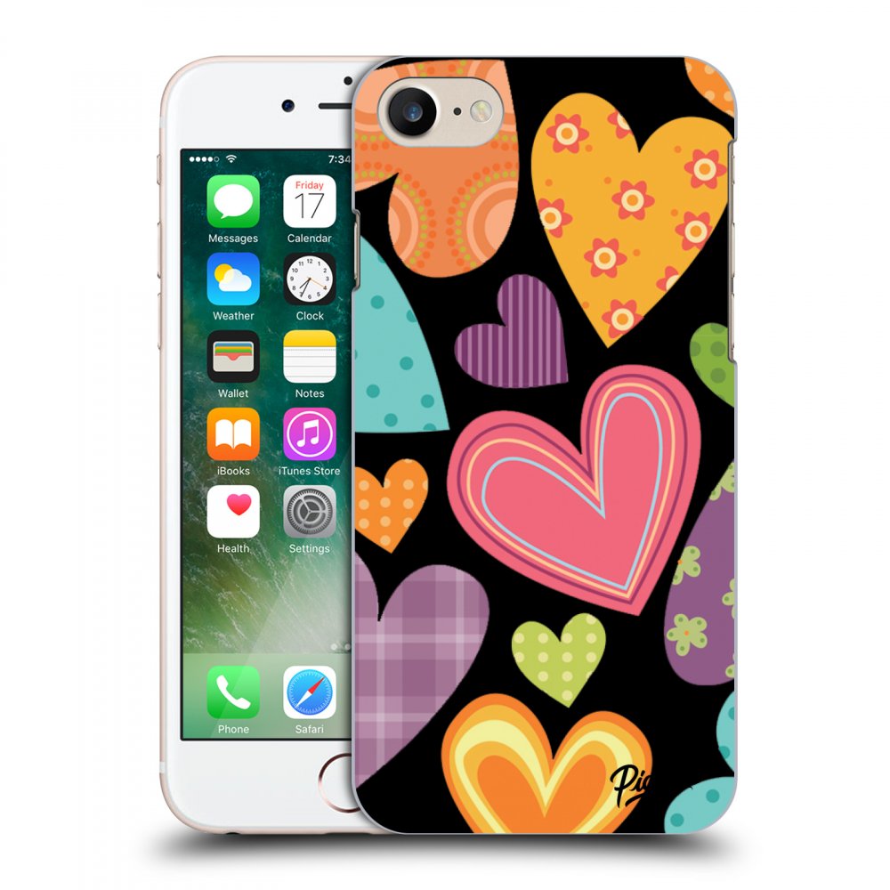 Picasee ULTIMATE CASE za Apple iPhone 8 - Colored heart
