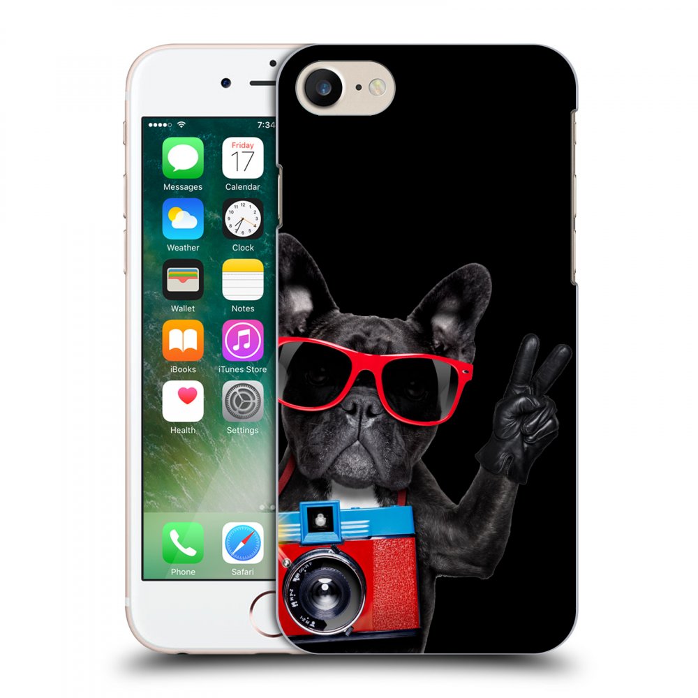 Picasee ULTIMATE CASE za Apple iPhone 8 - French Bulldog