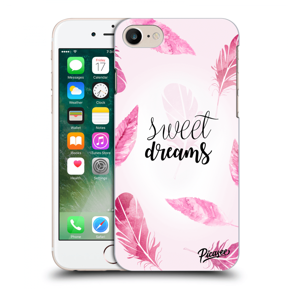 Picasee silikonski prozorni ovitek za Apple iPhone 8 - Sweet dreams