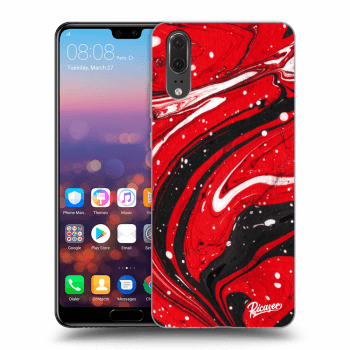 Ovitek za Huawei P20 - Red black