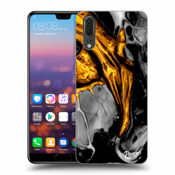 Ovitek za Huawei P20 - Black Gold