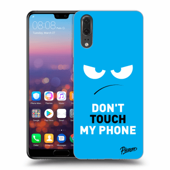 Ovitek za Huawei P20 - Angry Eyes - Blue