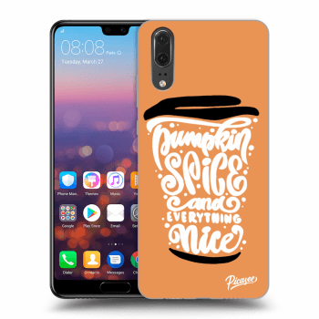 Ovitek za Huawei P20 - Pumpkin coffee
