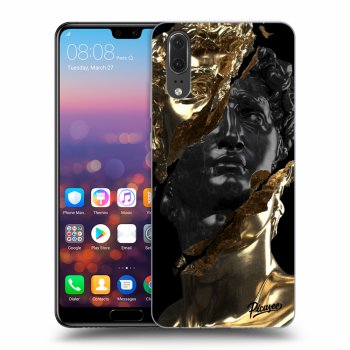 Ovitek za Huawei P20 - Gold - Black