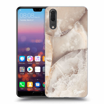 Ovitek za Huawei P20 - Cream marble