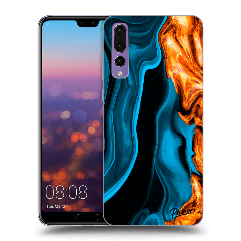 Picasee ULTIMATE CASE za Huawei P20 Pro - Gold blue