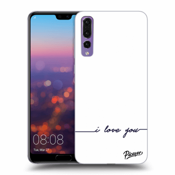 Picasee ULTIMATE CASE za Huawei P20 Pro - I love you