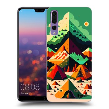 Picasee silikonski črni ovitek za Huawei P20 Pro - Alaska