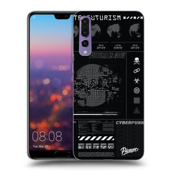 Picasee silikonski črni ovitek za Huawei P20 Pro - FUTURE